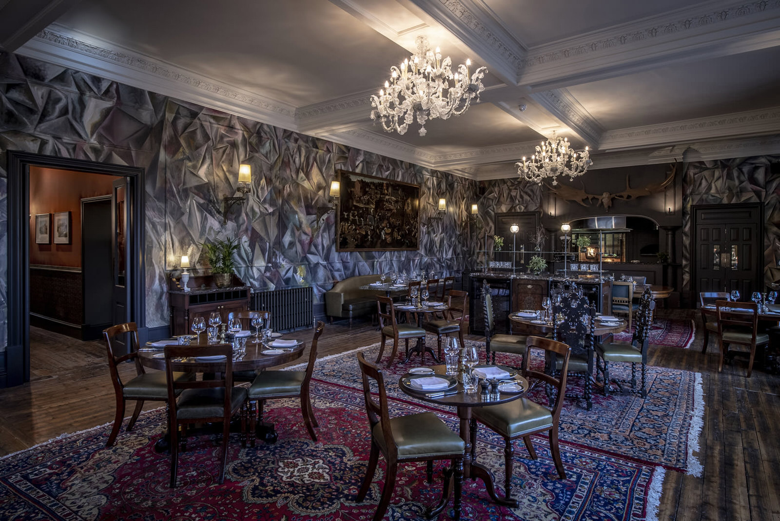 The Clunie Dining Room Braemar The Fife Arms Hotel
