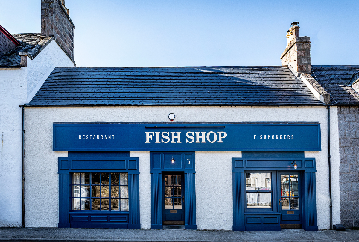 Fish Shop Ballater The Fife Arms Aberdeenshire, Scotland