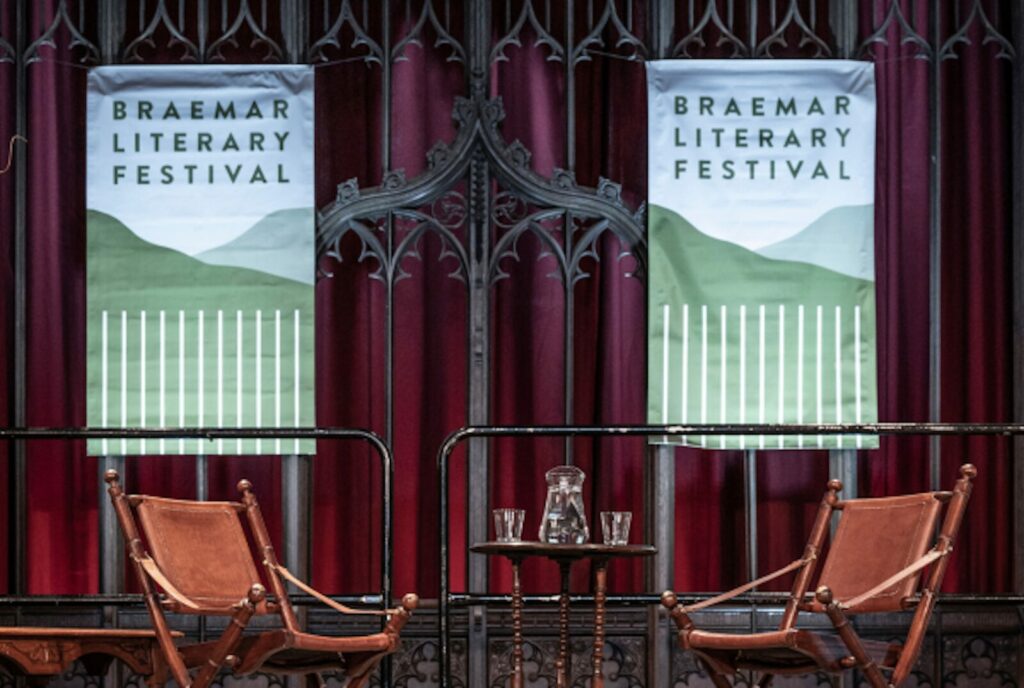 A stage set for the Braemar literary festival