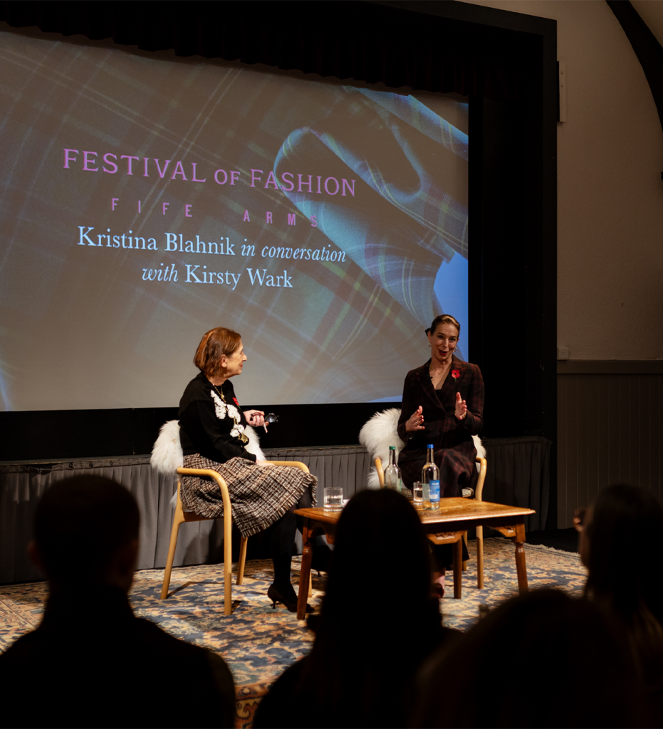 Kristina Blahnik in conversation with Kirsty Wark