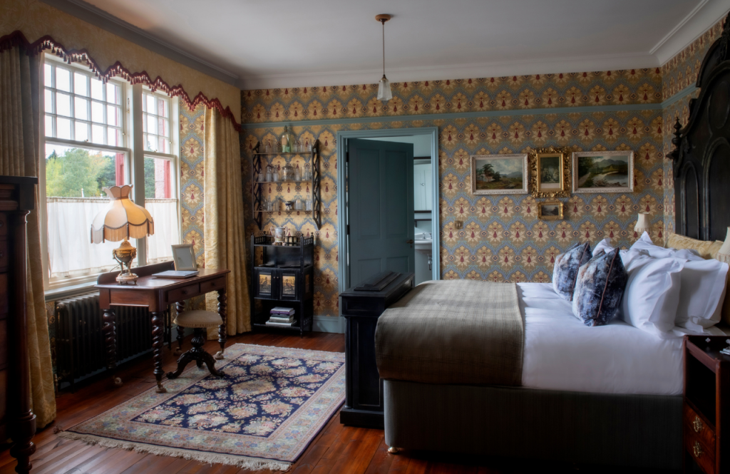 The bed in the Tsarina suite