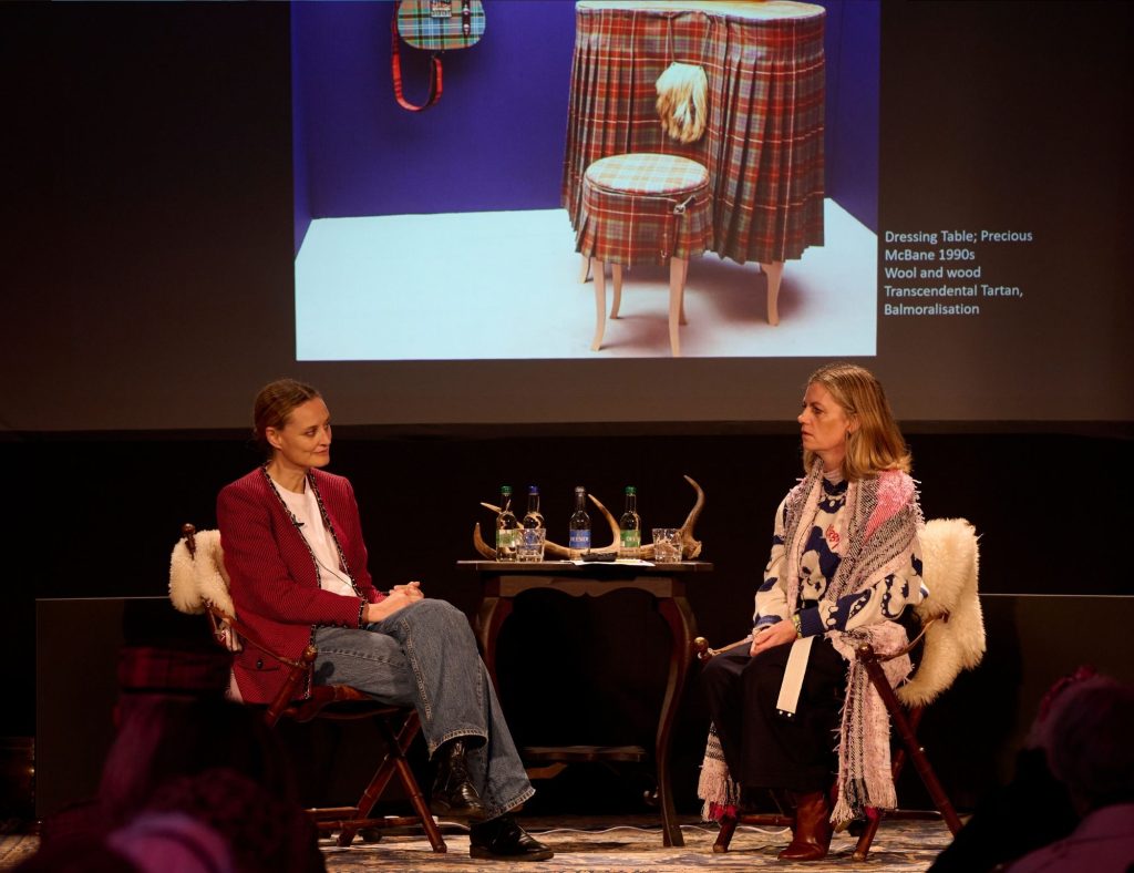 Oriole Cullen and Leonie Bell in conversation at Festival of Fashion in 2023