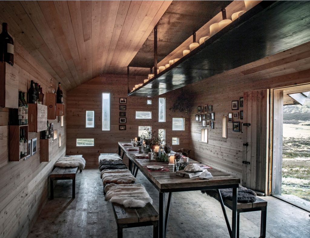 Interior of Culardoch Shieling