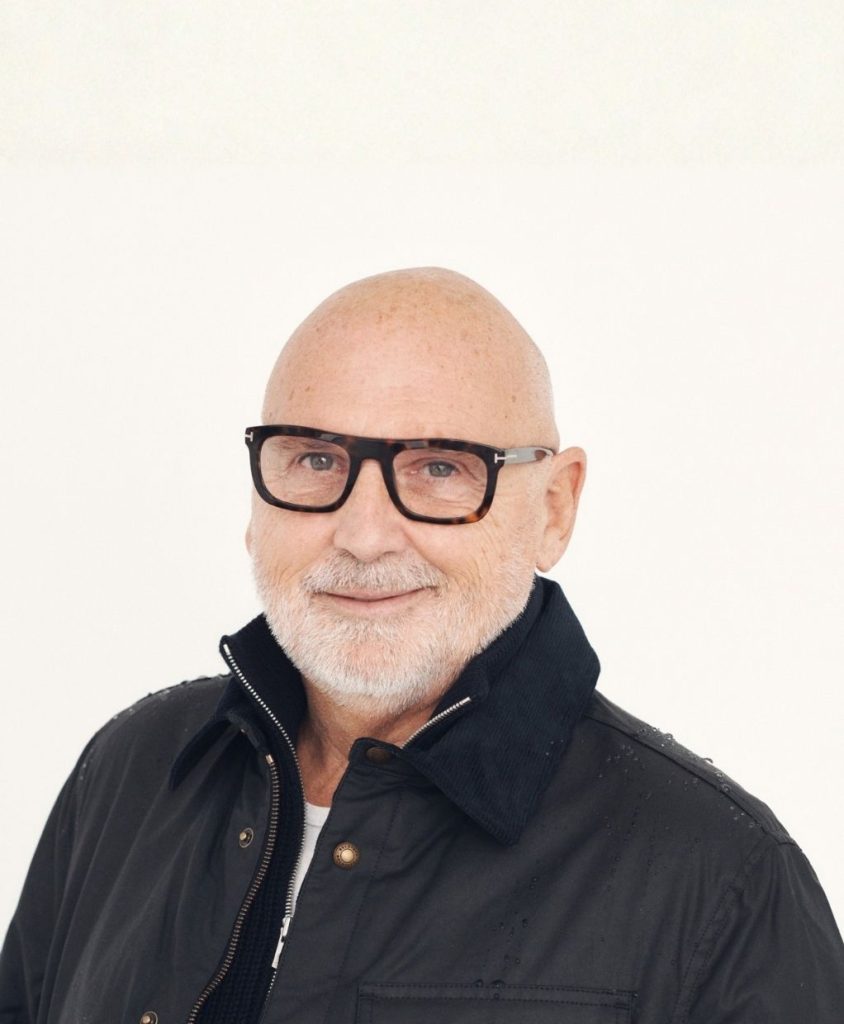 A man with dark glasses.