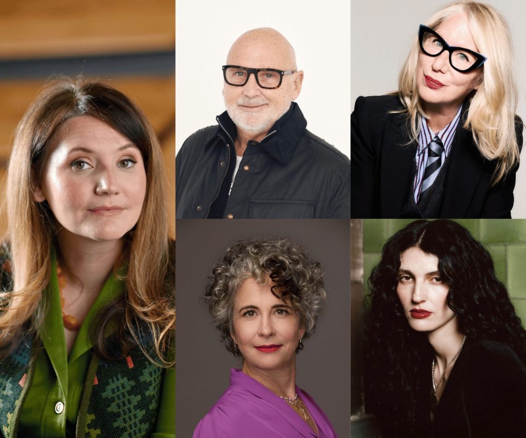 Image of selection of speakers attending the Braemar Festival of Fashion